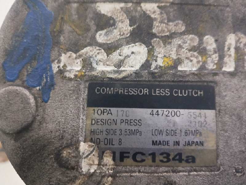 Recambio de compresor aire acondicionado para chrysler vision (lh) 3.5 cat referencia OEM IAM 4472005541 10PA17C HFC134A