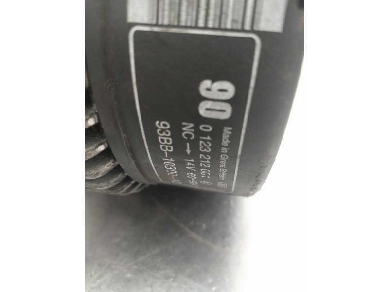 Recambio de alternador para ford mondeo berlina (gd) gt referencia OEM IAM 0123212001 BOSCH  Recambio de alternador para ford mondeo berlina (gd) gt referencia OEM IAM 0123212001 BOSCH