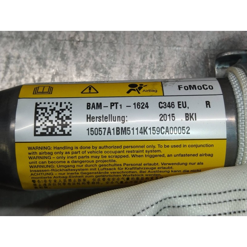 Recambio de airbag cortina delantero derecho para ford focus lim. 1.6 tdci cat referencia OEM IAM BM5114K159CA  