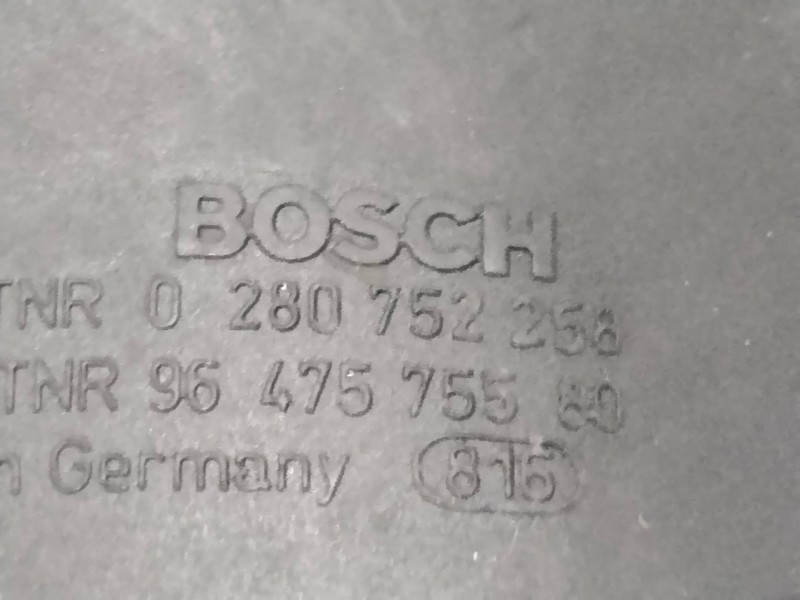 Recambio de potenciometro pedal para peugeot 206 berlina quicksilver referencia OEM IAM 0280752258 9647575580 