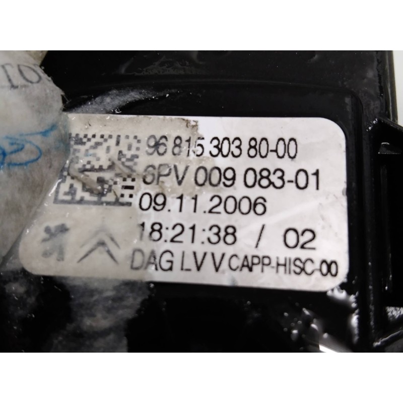 Recambio de potenciometro pedal para peugeot 207 1.6 hdi fap cat (9hz / dv6ted4) referencia OEM IAM 6PV00908301 9681530380 