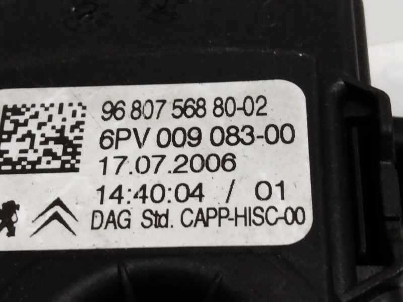 Recambio de potenciometro pedal para peugeot 207 xs referencia OEM IAM 6PV00908300 9680756880 