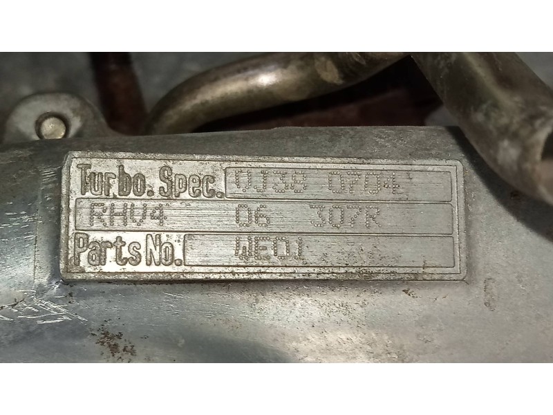 Recambio de turbocompresor para ford ranger (et) cabina doble xlt limited 4x4 referencia OEM IAM VJ390701  