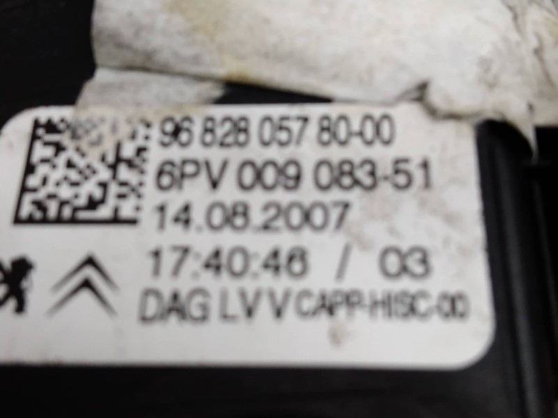 Recambio de potenciometro pedal para peugeot 207 1.6 16v hdi fap referencia OEM IAM 6PV00908351 9682805780 