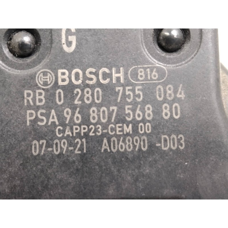 Recambio de potenciometro pedal para peugeot 207 sw 1.6 hdi fap cat (9hz / dv6ted4) referencia OEM IAM 0280755084 9680756880 