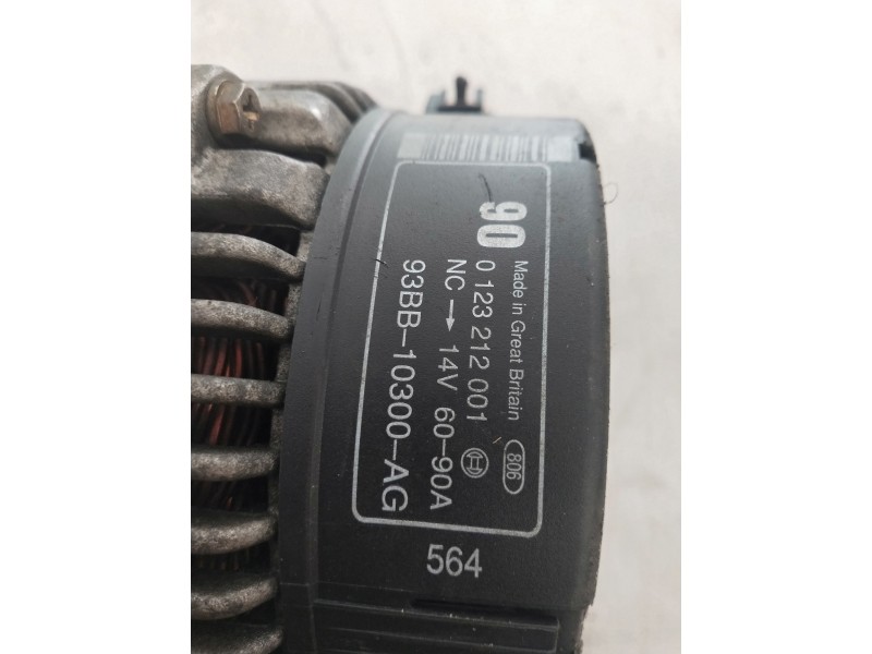 Recambio de alternador para ford mondeo berlina (gd) gt referencia OEM IAM 0123212001  