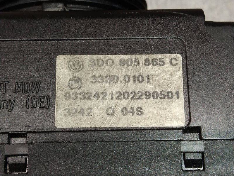 Recambio de conmutador de arranque para audi a8 (4e2) 4.2 quattro l referencia OEM IAM 3D0905865C  