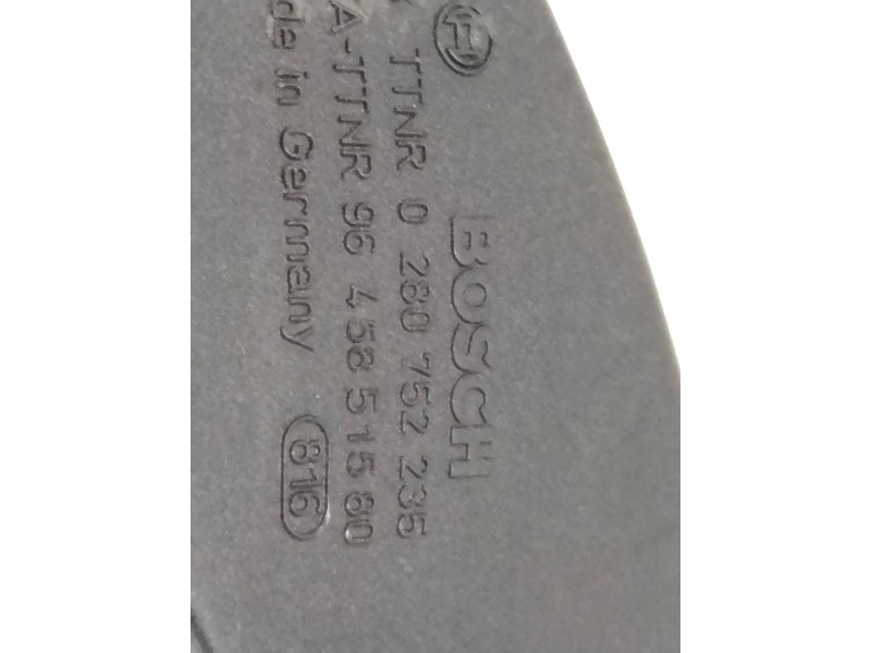 Recambio de potenciometro pedal para peugeot 307 break / sw (s1) 2.0 hdi fap cat referencia OEM IAM 0280752235 9645851580 