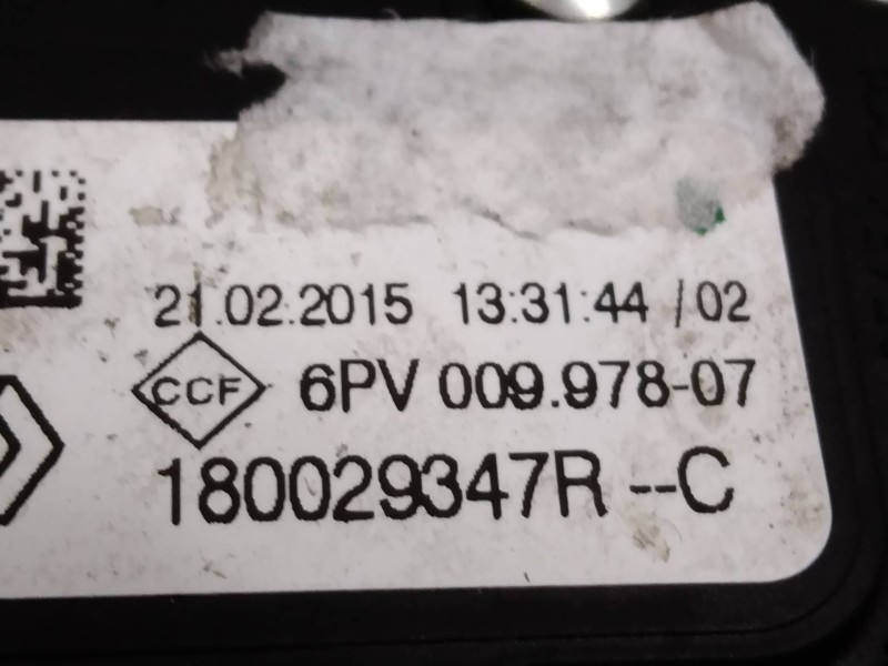 Recambio de potenciometro pedal para renault clio iv expression referencia OEM IAM 6PV00997807 180029347R 