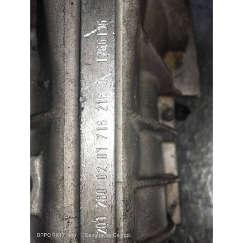 Recambio de caja cambios para mercedes clase c (w201) berlina 190 (1985) (201.023) referencia OEM IAM 2012600201 716216 01266136 Recambio de caja cambios para mercedes clase c (w201) berlina 190 (1985) (201.023) referencia OEM IAM 2012600201 716216 01266136