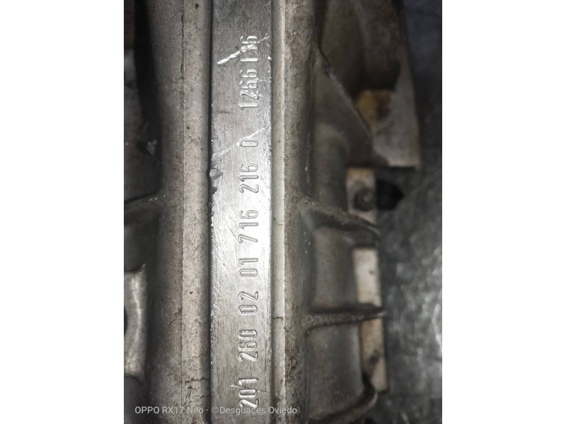 Recambio de caja cambios para mercedes clase c (w201) berlina 190 (1985) (201.023) referencia OEM IAM 2012600201 716216 01266136 Recambio de caja cambios para mercedes clase c (w201) berlina 190 (1985) (201.023) referencia OEM IAM 2012600201 716216 01266136