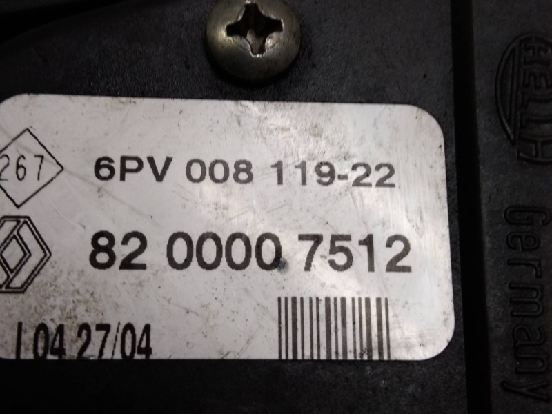 Recambio de potenciometro pedal para renault espace iv (jk0) 2.2 dci turbodiesel referencia OEM IAM 6PV00811922 8200007512 
