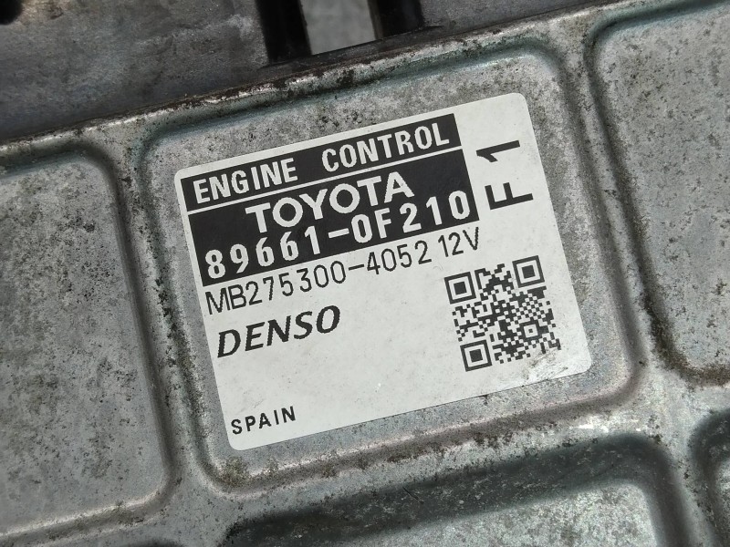 Recambio de centralita motor uce para toyota verso advance referencia OEM IAM 896610F210 MB2753004052 F1