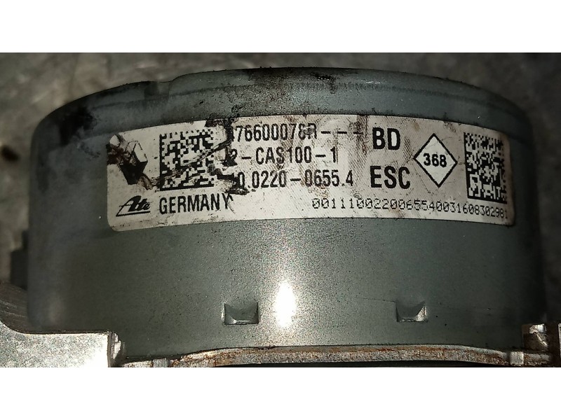 Recambio de abs para dacia dokker 1.5 dci diesel fap cat referencia OEM IAM 10091514713 10062531961 10022006554 28515242123 7660