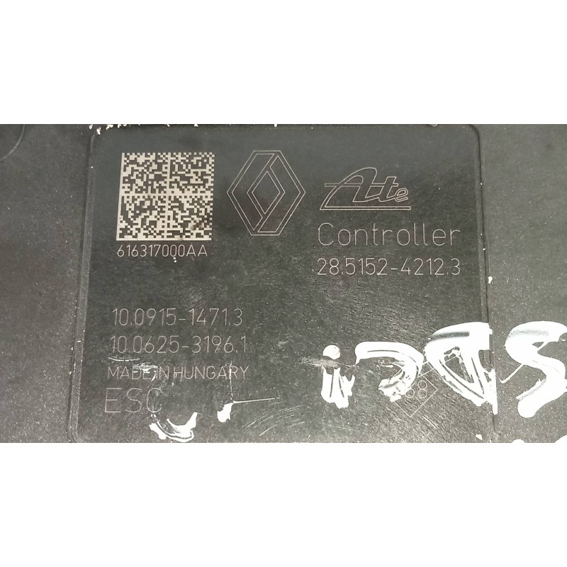 Recambio de abs para dacia dokker 1.5 dci diesel fap cat referencia OEM IAM 10091514713 10062531961 10022006554 28515242123 7660