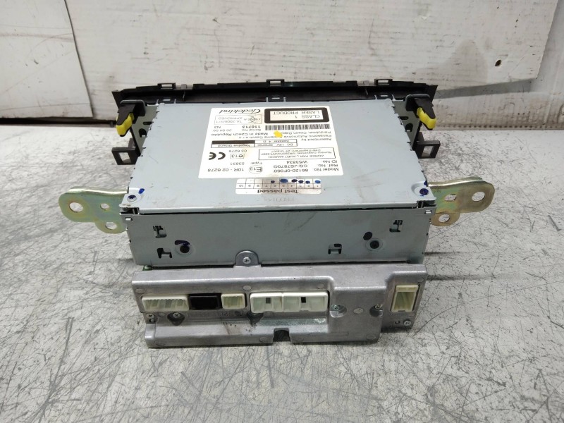 Recambio de sistema audio / radio cd para toyota verso advance referencia OEM IAM 861200F060  