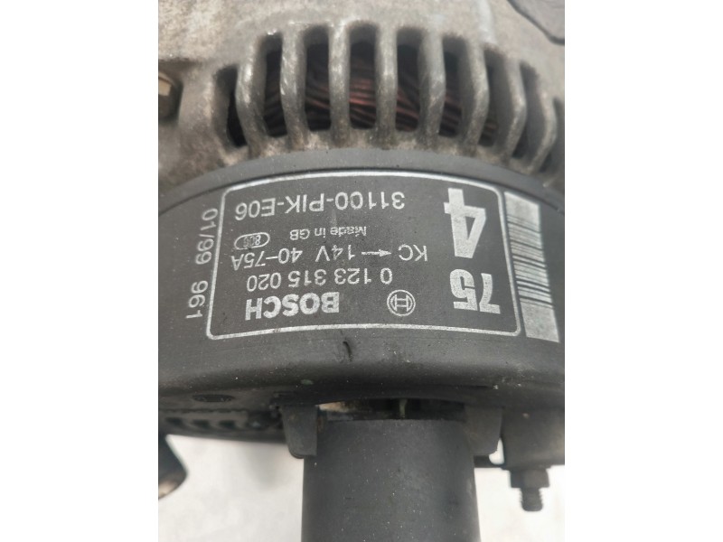 Recambio de alternador para honda civic berlina .5 (ma/mb) 1.6 ls (mb1) referencia OEM IAM 0123315020 BOSCH  Recambio de alternador para honda civic berlina .5 (ma/mb) 1.6 ls (mb1) referencia OEM IAM 0123315020 BOSCH
