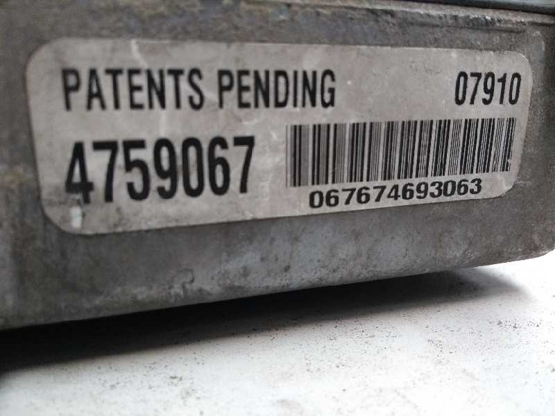 Recambio de centralita cambio automatico para chrysler vision (lh) 3.5 cat referencia OEM IAM 4759067 07910 