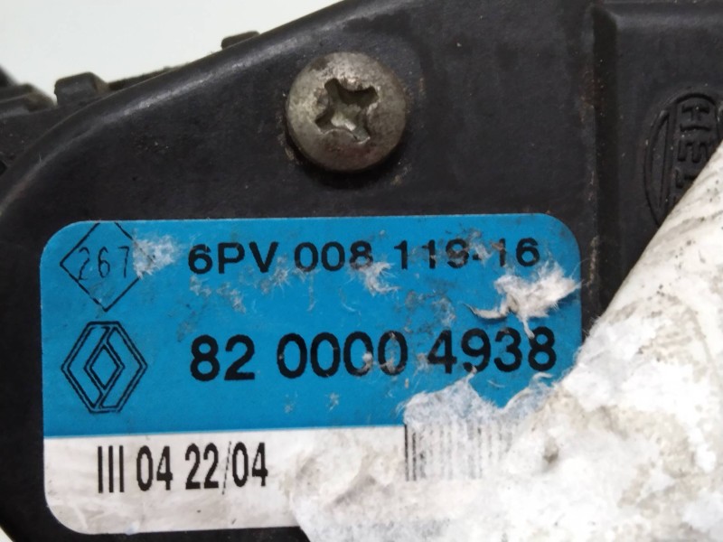 Recambio de potenciometro pedal para renault vel satis (bj0) 3.0 v6 dci turbodiesel cat referencia OEM IAM 6PV00811916 820000493