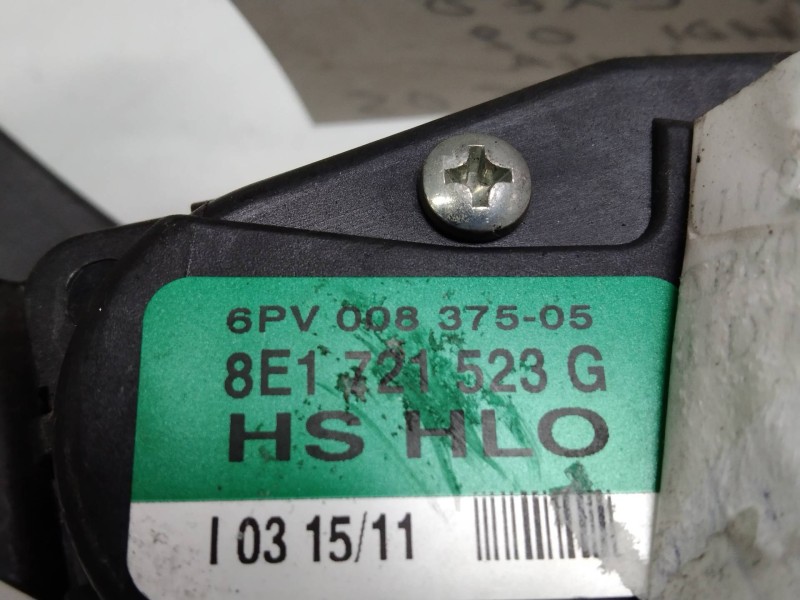 Recambio de potenciometro pedal para seat exeo berlina (3r2) 2.0 tdi referencia OEM IAM 8E1721523G  
