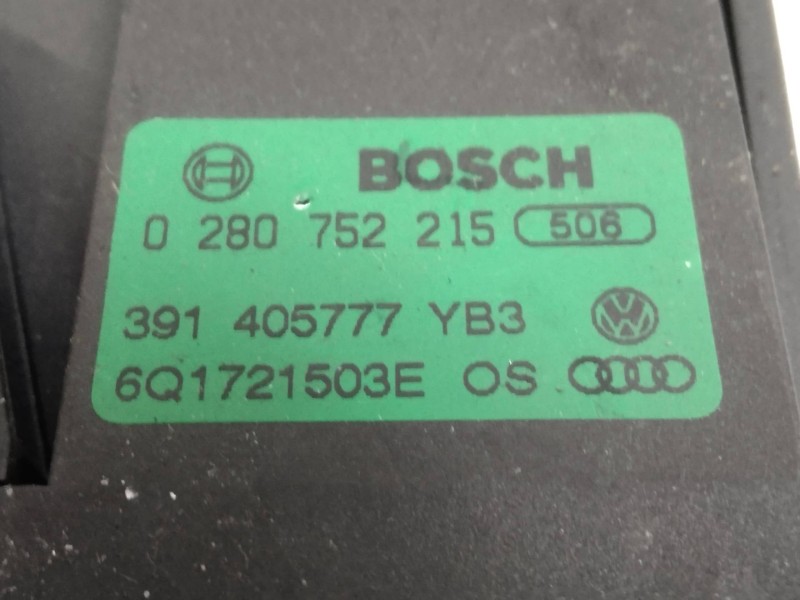 Recambio de potenciometro pedal para seat cordoba berlina (6l2) 1.4 16v referencia OEM IAM 0280752215 6Q1721503E 