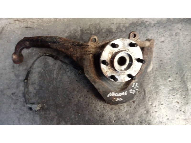 Recambio de mangueta delantera izquierda para nissan navara pick-up (d40m) 2.5 dci diesel cat referencia OEM IAM   