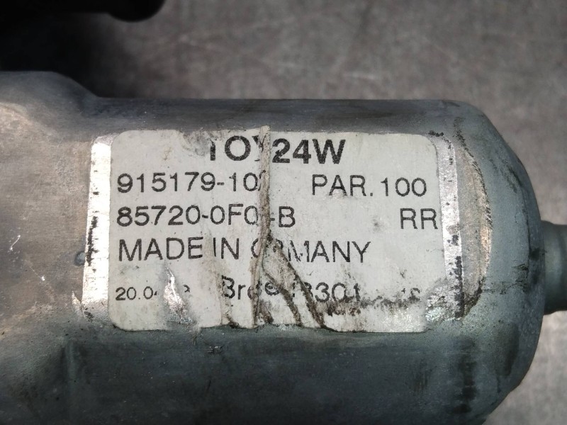 Recambio de elevalunas trasero izquierdo para toyota verso advance referencia OEM IAM 857200F040B 915179102 