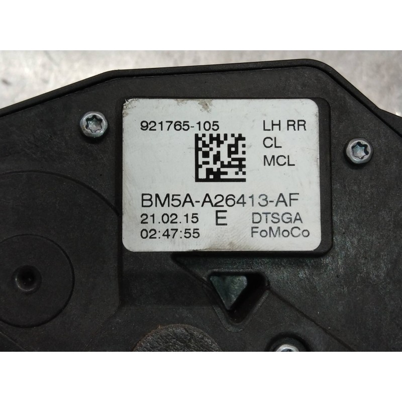 Recambio de motor cierre centralizado trasero izquierdo para ford focus lim. 1.6 tdci cat referencia OEM IAM BM5AA26413AF 921765