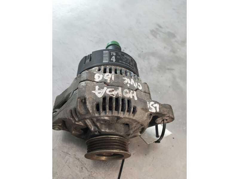 Recambio de alternador para honda civic coupe (ej6/8) 1.6 ls (ej6) referencia OEM IAM 0123315020 BOSCH 