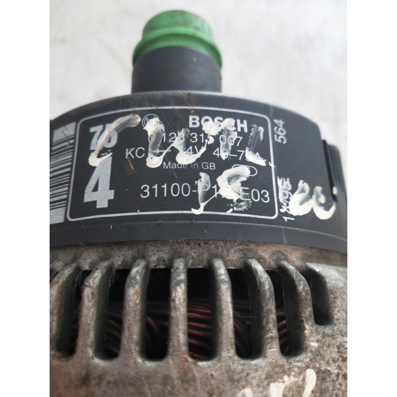 Recambio de alternador para honda civic aerodeck (mb/mc) 1.6 ls (mc1) referencia OEM IAM 0123315007 BOSCH 