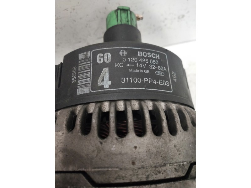 Recambio de alternador para honda concerto (hw) 1.5 (hw) referencia OEM IAM 0123485050 BOSCH 
