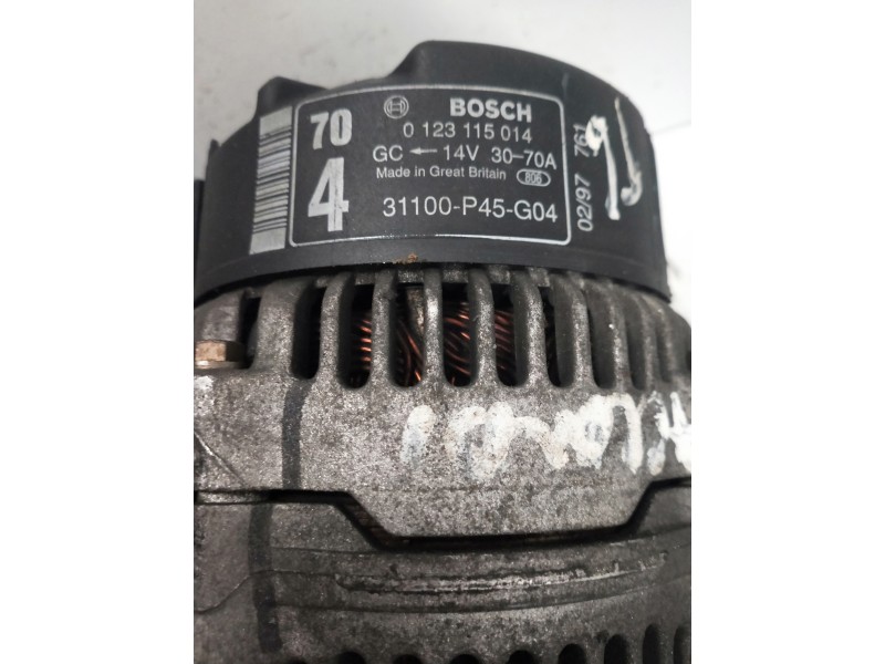 Recambio de alternador para honda prelude (bb1/2/3) 2.0i (bb3) referencia OEM IAM 0123115014  