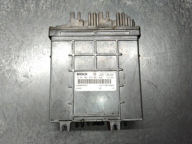 Recambio de centralita motor uce para renault kangoo (f/kc0) alize referencia OEM IAM 0281001878 8200059887 HOM7700109062