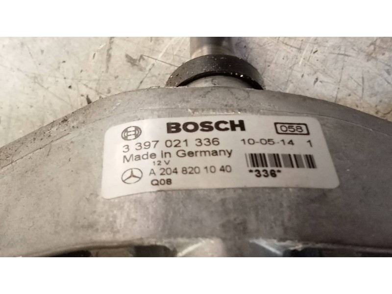 Recambio de motor limpia delantero para mercedes clase c (w204) berlina c 200 cdi blueefficiency (204.001) referencia OEM IAM A2