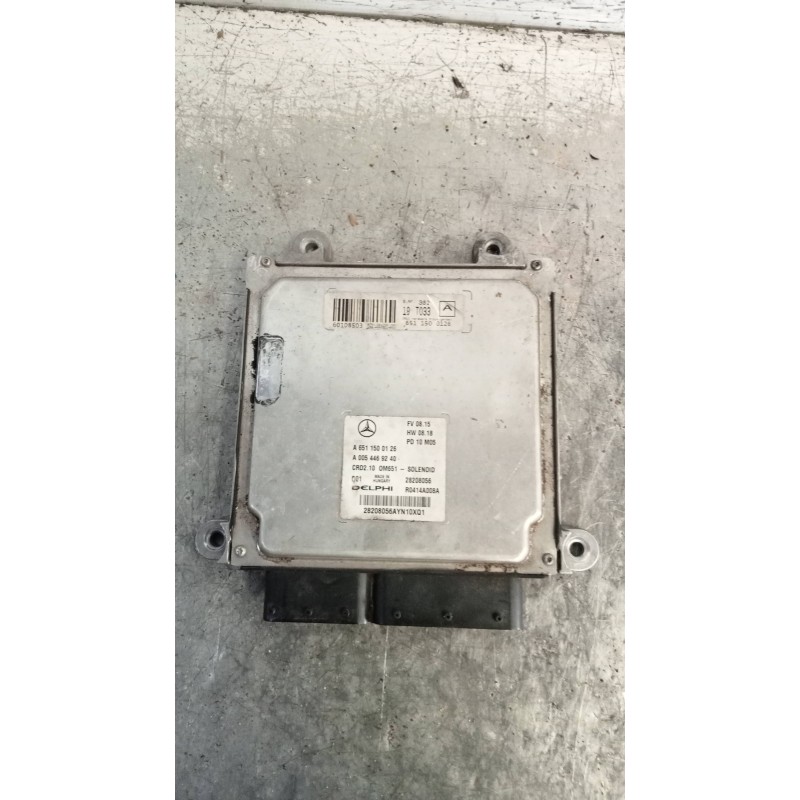 Recambio de centralita motor uce para mercedes clase c (w204) berlina c 200 cdi blueefficiency (204.001) referencia OEM IAM R041