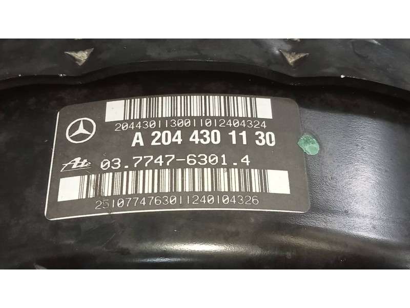 Recambio de servofreno para mercedes clase c (w204) berlina c 200 cdi blueefficiency (204.001) referencia OEM IAM 03774763014 A2