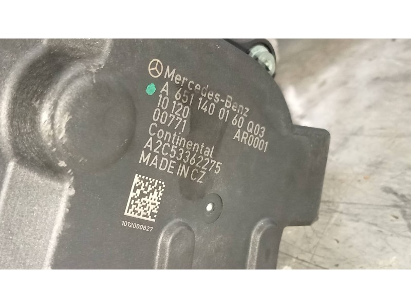 Recambio de enfriador egr para mercedes clase c (w204) berlina c 200 cdi blueefficiency (204.001) referencia OEM IAM A6511400160