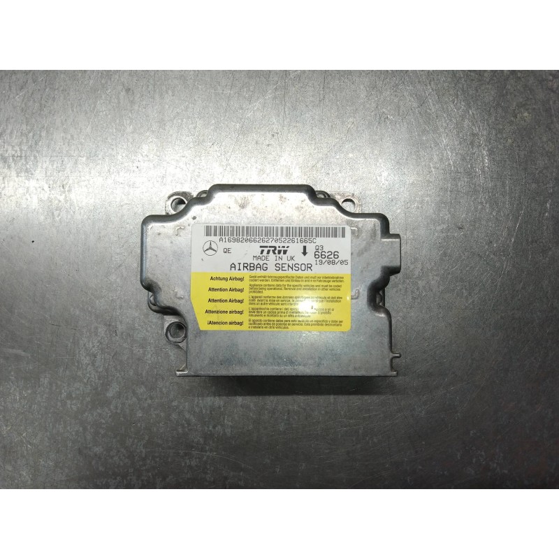Recambio de kit airbag para mercedes clase b (w245) 180 cdi (245.207) referencia OEM IAM A1698206626 Q3 SIN ANILLO AIRBAG