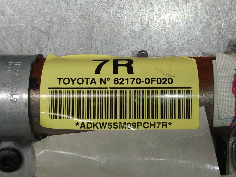 Recambio de airbag cortina delantero derecho para toyota verso advance referencia OEM IAM 621700F020  
