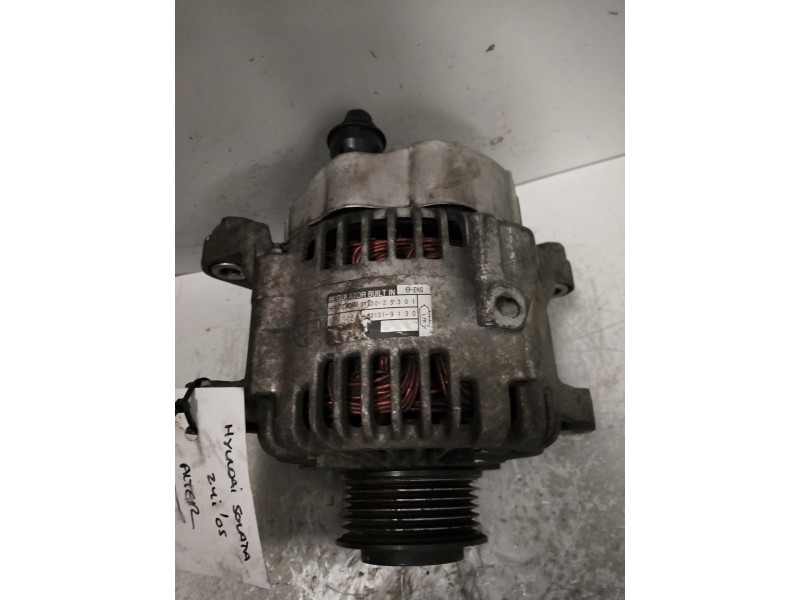 Recambio de alternador para hyundai sonata (nf) 2.4 style referencia OEM IAM 3370025301  
