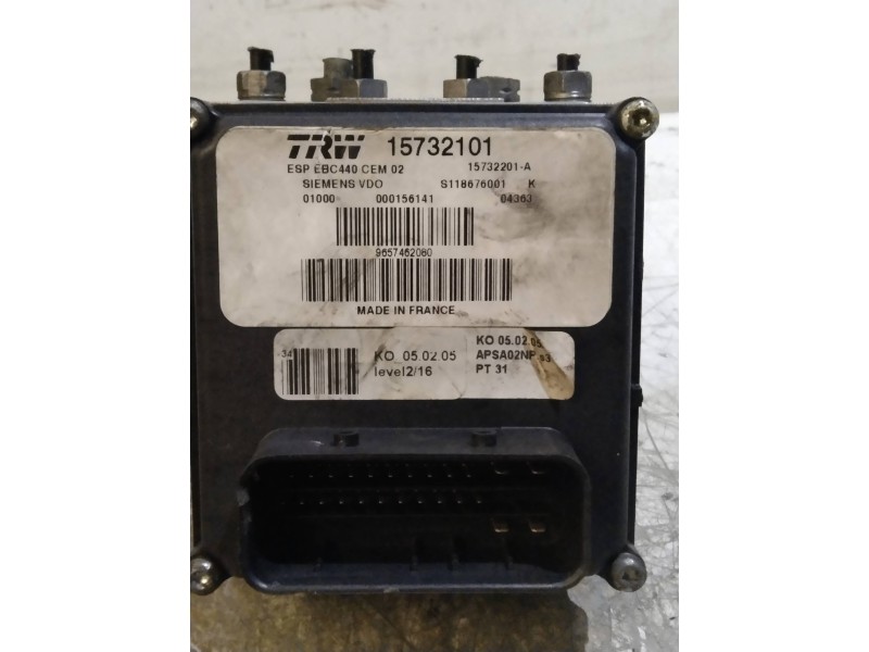 Recambio de abs para peugeot 407 st confort referencia OEM IAM S1186760015732201A 15732101 9657462080