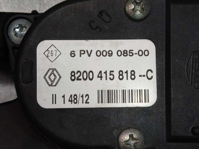 Recambio de potenciometro pedal para renault laguna ii (bg0) dynamique referencia OEM IAM 8200415818C 6PV00908500 