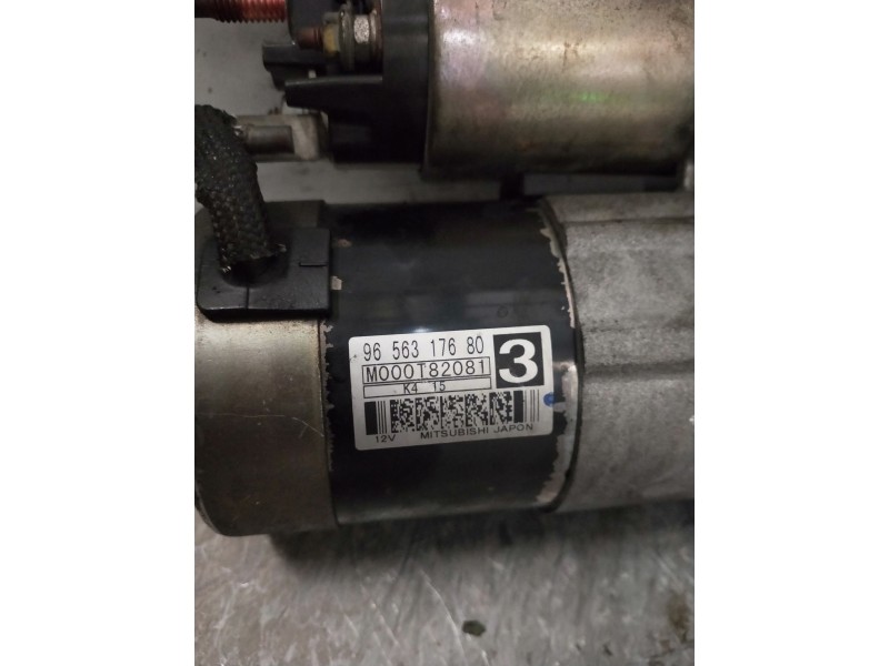 Recambio de motor arranque para peugeot 407 st confort referencia OEM IAM 9656317680  