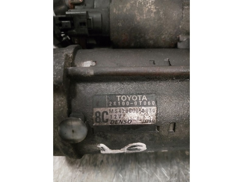 Recambio de motor arranque para toyota verso advance referencia OEM IAM 281000T060  