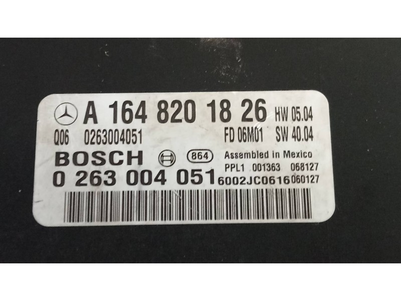 Recambio de modulo electronico para mercedes clase r (w251) 320 cdi (251.022) referencia OEM IAM 0263004051 A1648201826 