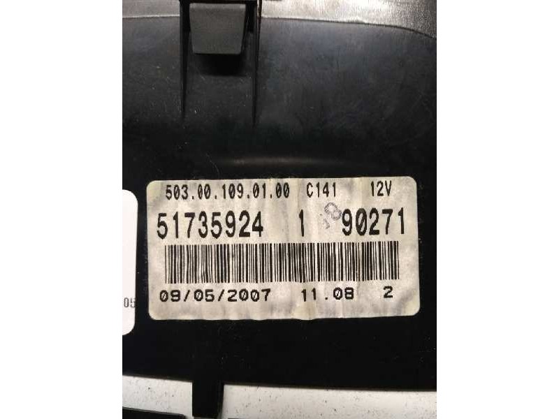 Recambio de cuadro instrumentos para fiat croma (194) 1.9 16v multijet dynamic referencia OEM IAM 51735924 1 90271 503001090100