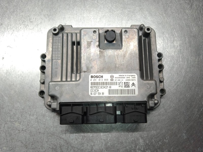 Recambio de centralita motor uce para peugeot 207 urban referencia OEM IAM 0281013868 9663755480 EDC16C34 Recambio de centralita motor uce para peugeot 207 urban referencia OEM IAM 0281013868 9663755480 EDC16C34