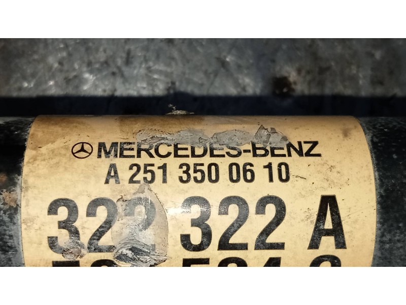 Recambio de transmision trasera derecha para mercedes clase r (w251) 320 cdi (251.022) referencia OEM IAM A2513500610  
