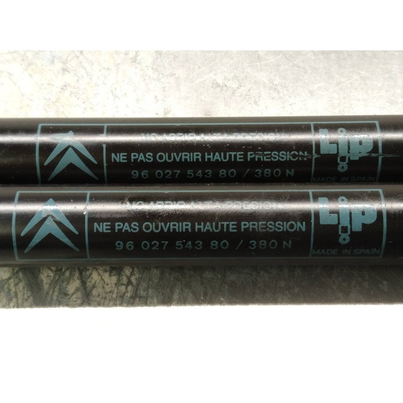 Recambio de amortiguadores maletero / porton para citroen zx 1.9 td avantage referencia OEM IAM 9602754380  380N