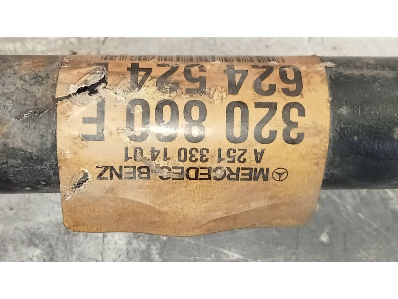 Recambio de transmision delantera derecha para mercedes clase r (w251) 320 cdi (251.022) referencia OEM IAM A2513301401  